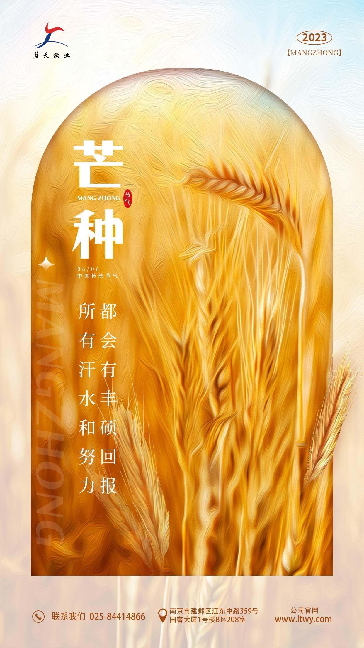 藍天物(wù)業芒種海報.jpg